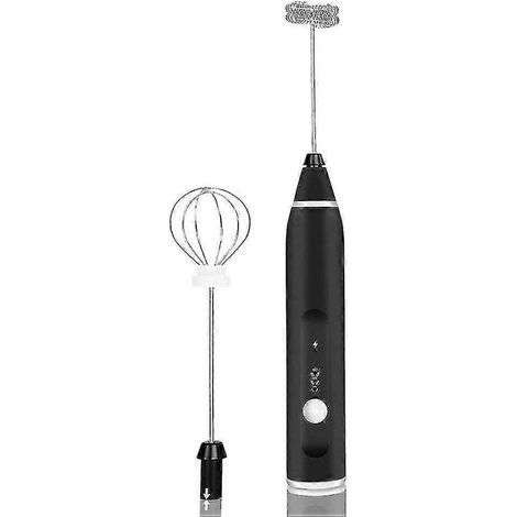 1 mousseur à lait électrique portable avec chargeur USB et fouet pour œufs  Mousseur à lait (1/5)