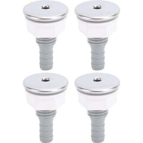 Lot de 4 Buses à Bulles pour SPA/Bain à Remous - Accessoires en PVC pour Massage