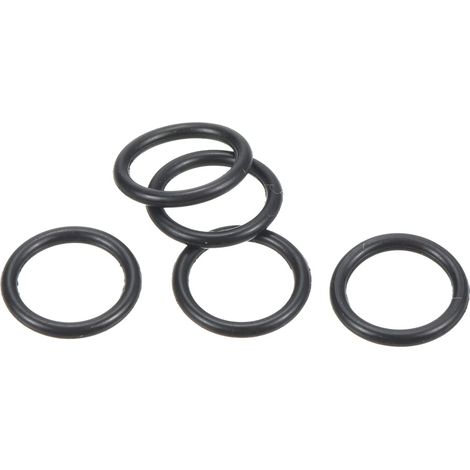 Joint Torique Nitrile Caoutchouc 8mm OD 6mm ID 1mm Largeur, 20 Pcs Métrique Scellage Joint pour Robinet Plomberie Automobile Réparation, Noire (1/5)