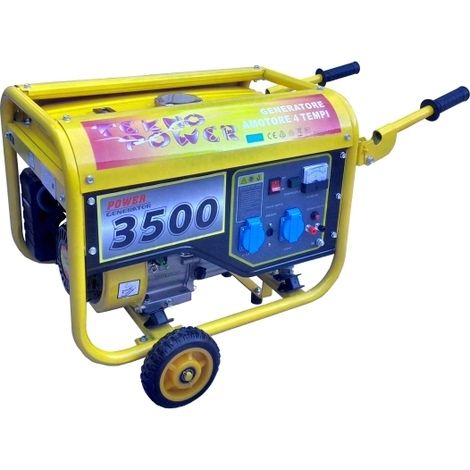 Gruppo elettrogeno/Generatore di corrente 2800W - 220V con ruote
