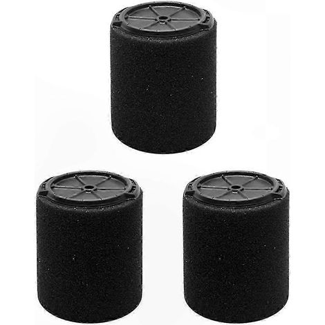 3 Schaumstofffilter für Nass-/Trockensauger (5–20 Gallonen), kompatibel mit der VF7000-Serie, nur für Nassbetrieb, idealer Ersatz (1/5)