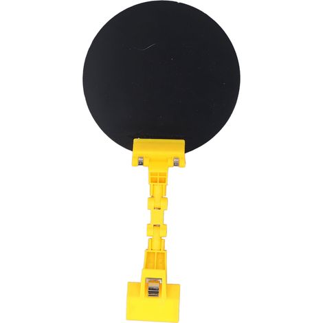 [JAMAIS UTILISÉ]Panneau d'occultation pour soudage, diamètre 16 cm, changement de couleur automatique, fixation par clip, jaune (1/5)
