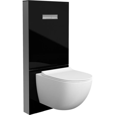 VITRA 770-5761-01 Réservoir de chasse sur pied Vitrus pour WC suspendus (1/5)