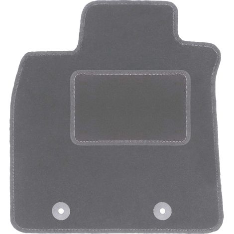 Tapis de sol en velours pour conducteur : Toyota Avensis III T27 break, berline à hayon, berline (2009-2018) graphite (1/5)