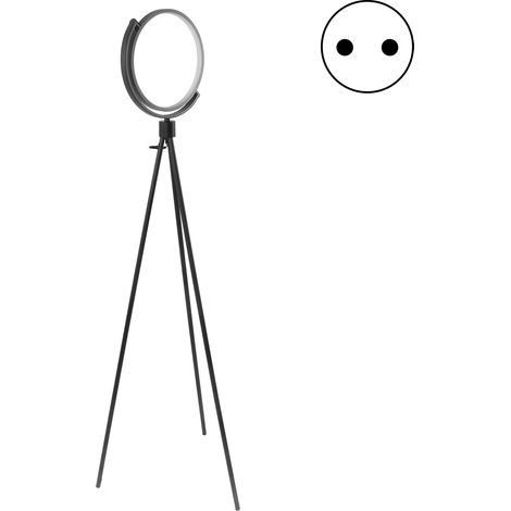Lampadaire sur pied avec 3 températures de couleur, gradation sans palier, rotatif à 360°, 1500LM, pour chambre et salon, prise UE (1/5)