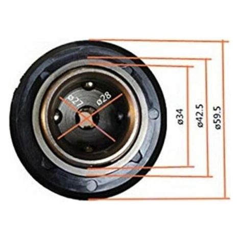 [JAMAIS UTILISÉ]Mandrin de perçage pour Hilti TE 30 C TE 35 C TE 35 TE 40 TE 40 AVR TE 106 TE 300 porte-outil porte-pièces de rechange tête de perçage à dégagement rapide