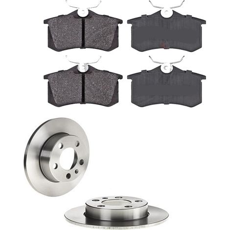 KIT FRENI POSTERIORI compatibile con VW IV VARIANT (1J5) - DISCHI + PASTIGLIE OEM: P 85 020 / 16883 , 17009 /SOSTITUZIONE DIRETTA/BASSA POLVERE/SILENZIOSO (1/5)