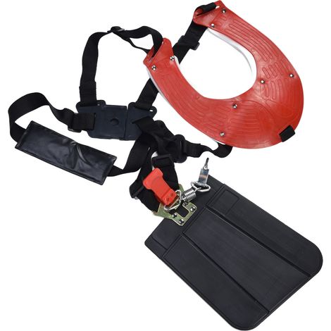 à dos pour tondeuse à gazon avec double bandoulière réglable