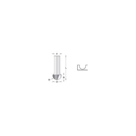 6 mm fraise pour trous 6.3x44x3.2 HIKOKI 754016