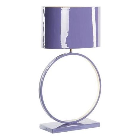 Lampe de bureau - Design - Bleu - Fer - 50W - 41x20x71 cm (1/4)