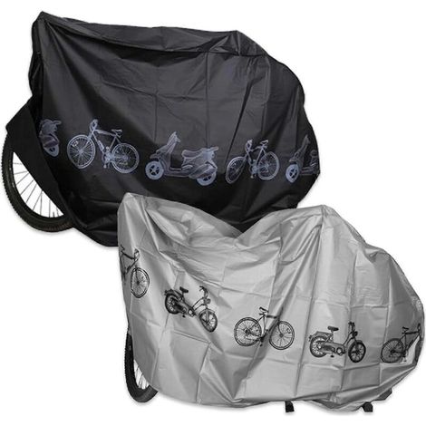Housse de vélo imperméable, anti-poussière, anti-UV, protection pluie, housse de garage pour vélo-AquaForge (1/5)