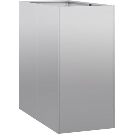 Maison Exclusive - Fioriera 40x80x80 cm in Acciaio Zincato