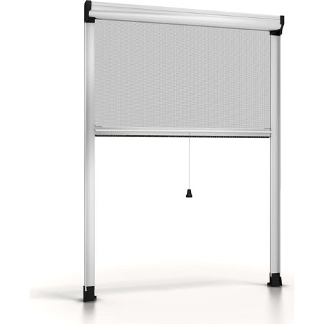 ZANZARIERE PER FINESTRA Bianco - 160 cm - 120 cm