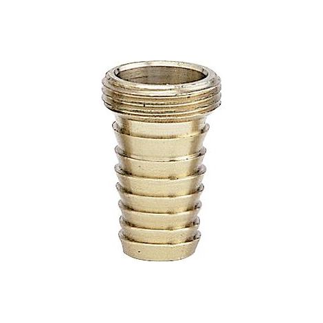Douille cylindrique filetée, diamètre 20/27 mm, pour tuyau diamètre intérieur 19 mm - ANQUIER