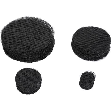 Tapis de grille de Pot de fleur en PP, 400 pièces, tapis de Drainage respirant à fond rond, empêche la perte de sol pour les fournitures de jardinage (1/5)