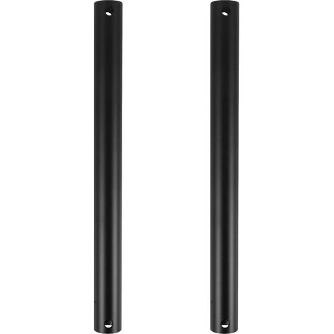 Tige de ventilateur de plafond, lot de 2, rallonge universelle pour bureaux et restaurants, installation sans outils, 19.60