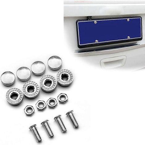 Vis antivol pour plaques d'immatriculation, boulons, vis à tête cylindrique, écrous, fixations pour voitures et camions (1/4)