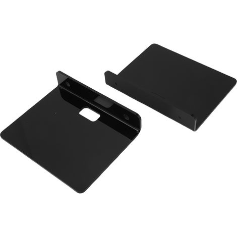 Étagère flottante murale multifonctionnelle en acrylique pour appareil photo, plante en pot ou enceinte. (1/5)