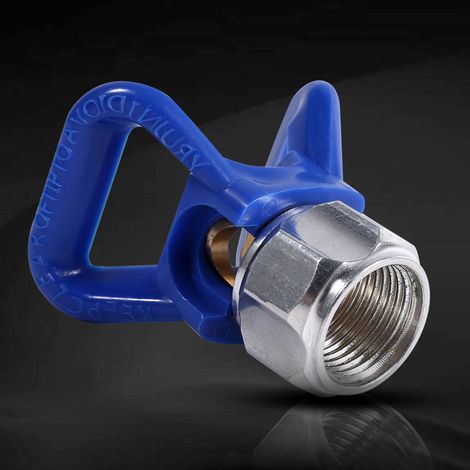 Airless-Farbspritzpistolen-Düsenschutz, Düsensitz-Ersatzteil, Universalwerkzeug, Blau, Neu (1/5)