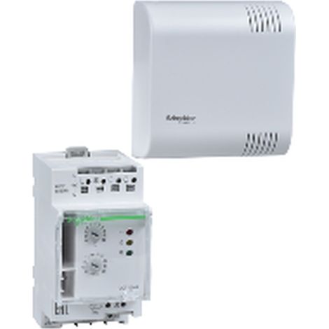 Thermostat der Marke THERMOSTAT TH4 mit Umgebungsfühler und digitaler Steuerung.