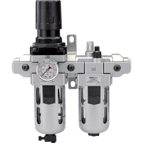 Draper Expert 1/2" BSP Combined Filter, Regulator, and Lubricator (FRL) Unit – Model 24333 (1/5)