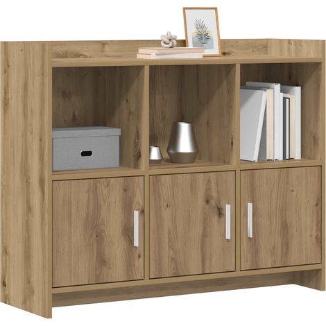 Sideboard/Anrichte/Buffet Artisan-Eiche 98,5 x 33 x 80 cm Holzwerkstoff LXWW512917 (1/5)