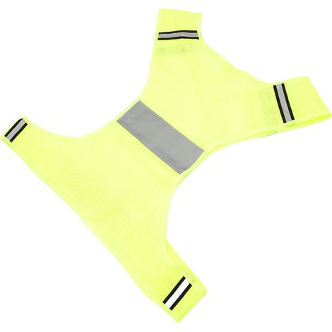 Gilet réfléchissant haute visibilité, respirant, séchage rapide, idéal pour la course et le travail, taille XL. (1/5)