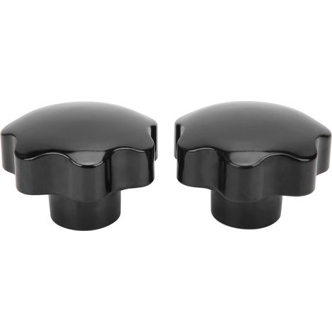 2 boutons de serrage femelle 7 étoiles M16 x 80, usage industriel (1/5)