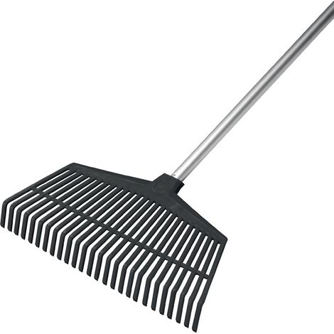 FLORA Gartenbesen Breite 440 mm Anzahl Zinken 26 Polyethylen - 2771 (1/2)