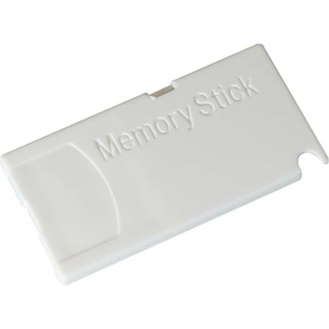 Adaptateur de carte pour appareil photo numérique et caméscope Blanc Adaptateur compatible avec les anciens appareils photo Sony pour carte mémoire MS (format court vers format long) (1/5)