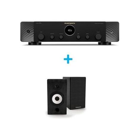 Pacchetto amplificatore e casse Hi-Fi - MARANTZ - Stereo 70 - Cabasse Antigua MT32/2 - Nero ebano