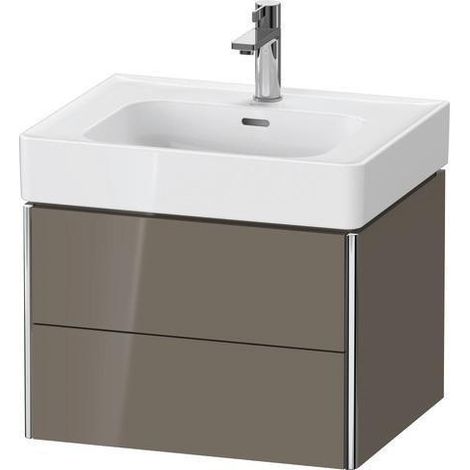 Sous-vasque XSQUARE 584x397x470mm avec socle en sdm o ES