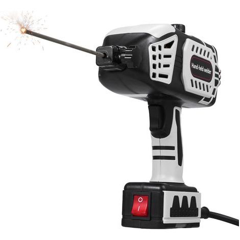 Portable 120A Electric Welder, Manual Inverter IGBT, Adjustable Current, ARC, with 20 Electrodes for Professionals and Hobbyists (1/5)