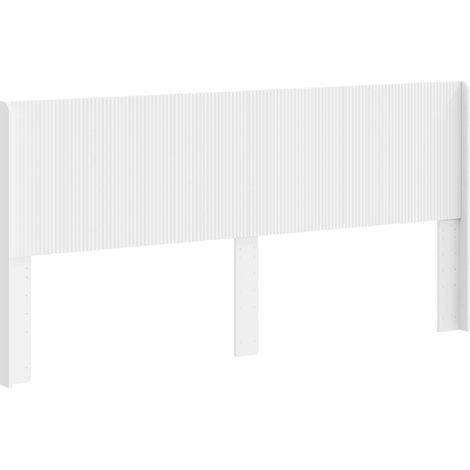 Maison Exclusive - Testiera Letto Bianco Legno ingegnerizzato