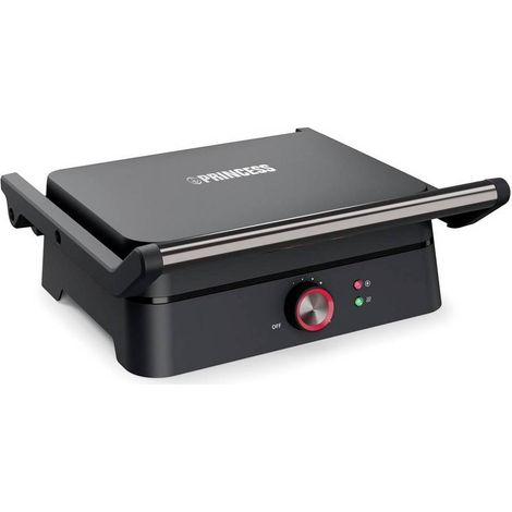 Princess Elettrico, Piastra grill, Tavolo Griglia a contatto Rivestimento antiaderente, Custodia Cool-Touch, Spia lumin (1/5)