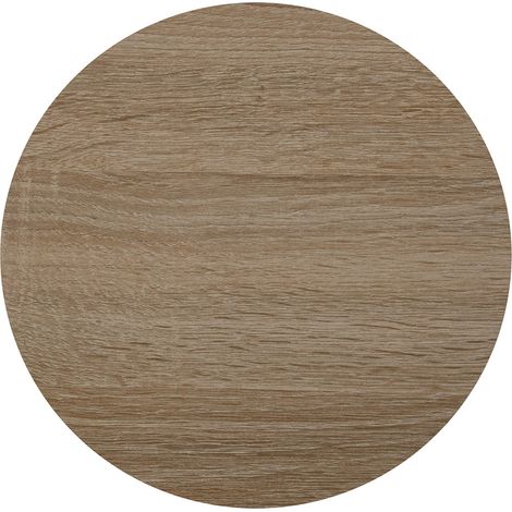 Applique murale ronde 30cm chêne foncé Laura G9 Sigma (1/2)