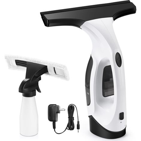 Nettoyeur de vitres électrique rechargeable, sans traces, autonomie 35 min, pour fenêtres et vitres domestiques (1/5)