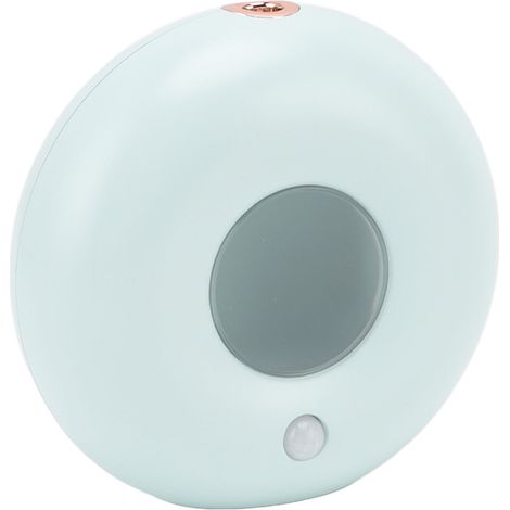 Mini diffuseur d'arômes en forme de beignet, humidificateur d'huiles essentielles par atomisation, rechargeable par USB, diffuseur d'encens intelligent vert