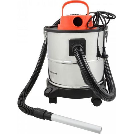 Geko Modernes 20L Aschesauger Silber