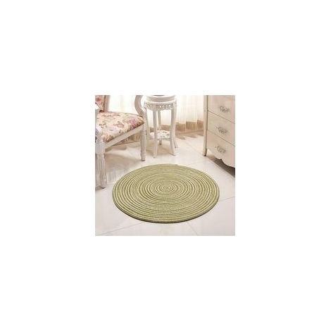 Rideau de fenêtre broderie florale raffrollo en voile haut de gamme, décoration chambre, salle de bain, balcon, kaki, 80 x 100 cm –