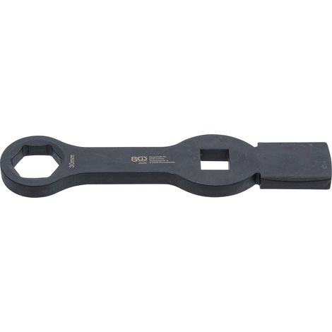 Chiave ad anello a percussione  esagonale  con 2 superfici a percussione  30 mm (1/3)