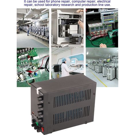 Alimentation CC réglable WANPTEK DPS605U avec chargement USB, 60 V 5 A, pour la réparation de téléphones portables et d'ordinateurs, norme européenne 220 V