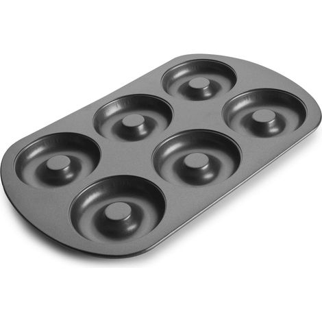 IBILI 827300 MOLDE Doughnut, Acciaio, Nero, 6 x 6 x 7 cm (1/3)