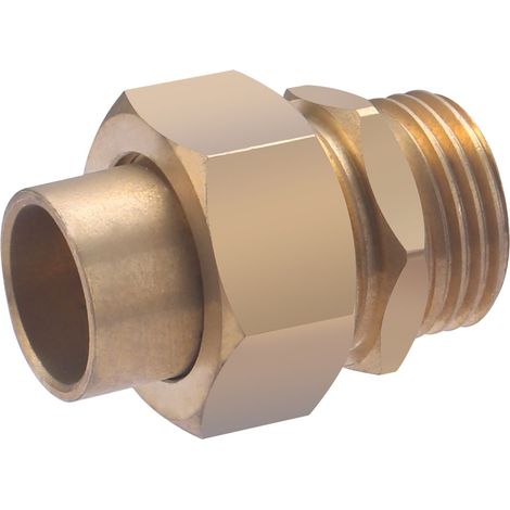 Manguito Soldar Roscar Ø15 - Macho Rosca 1/2 - (341 GCU) QUICK PLOMBERIE