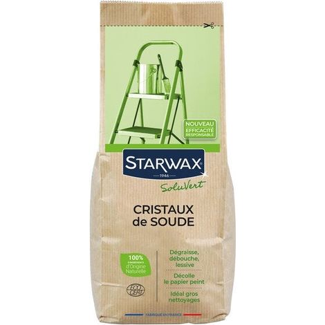 Cristaux de soude soluvert starwax 1kg (1/3)
