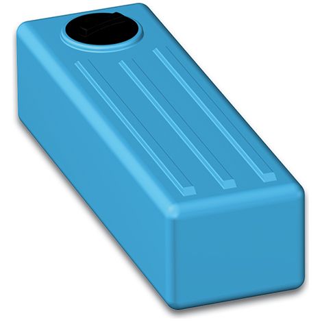 Serbatoio da esterno mod. sottotetto da 300 lt rettangolare (1/2)