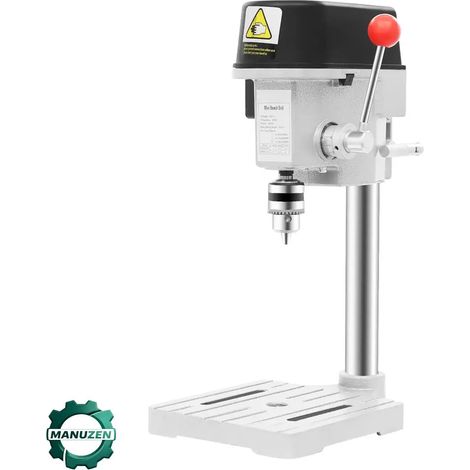 Manuzen - Mini perceuse d’établi 340 W à 3 vitesses – haute précision — Mini perceuse 340 W — Prise européenne (1/5)