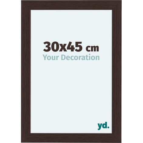yd. - Cadre photo 30x45 - Chene Fonce - MDF - Como (1/5)