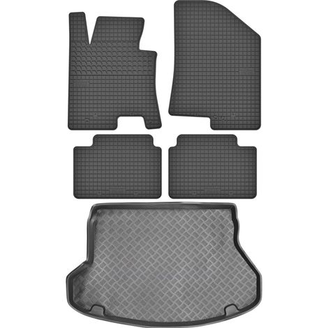 Hyundai i30 II Kombi (2012–2016) – Set: Gummifußmatten + Kofferraummatte