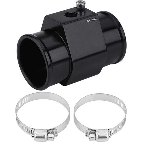 Wassertemperatursensor, Adapter für Kfz-Wassertemperaturschlauch, Temperaturfühler, Kühlerdichtung (40 mm) (1/5)